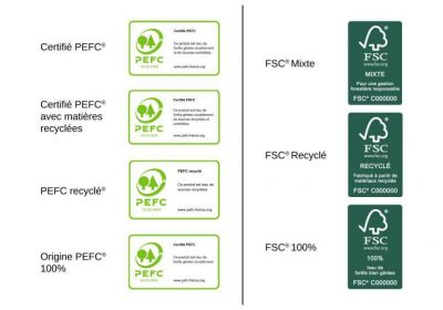 Lutte contre la déforestation – Labels PEFC et FSC
